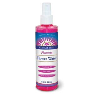 Heritage Store PLUMERIA Flower Water 8oz Magnetized Higher Vibration